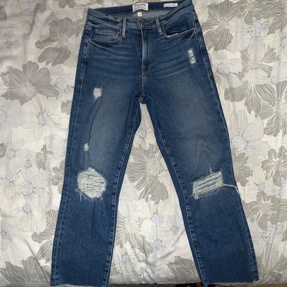 Frame Le Nouveau Straight Jeans